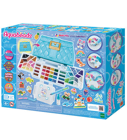 Aquabeads Perlesæt - 1400 stk. - Designers' Carry Case