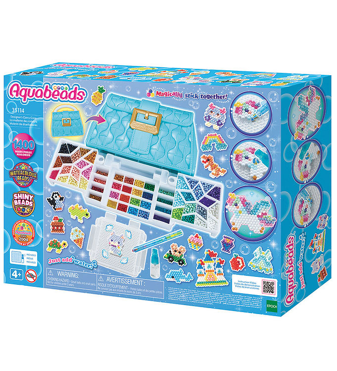 Aquabeads Perlesæt - 1400 stk. - Designers' Carry Case