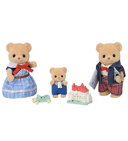 Sylvanian Families - Biscuit Bear Family - 5851