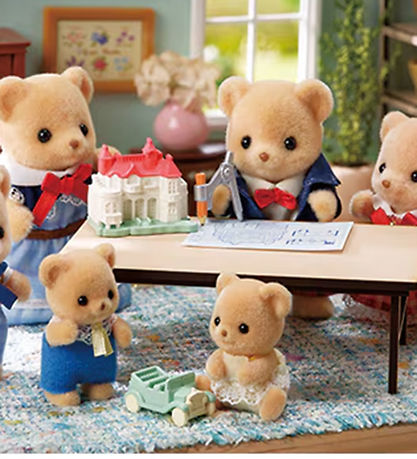 Sylvanian Families - Biscuit Bear Family - 5851