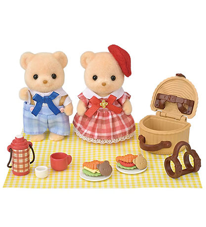 Sylvanian Families - Biscuit Bear Sister & Brother - 5852