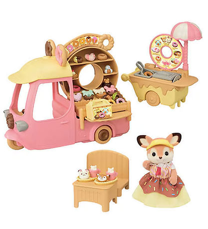 Sylvanian Families - Dip Dip Donuts Wagon - 5808