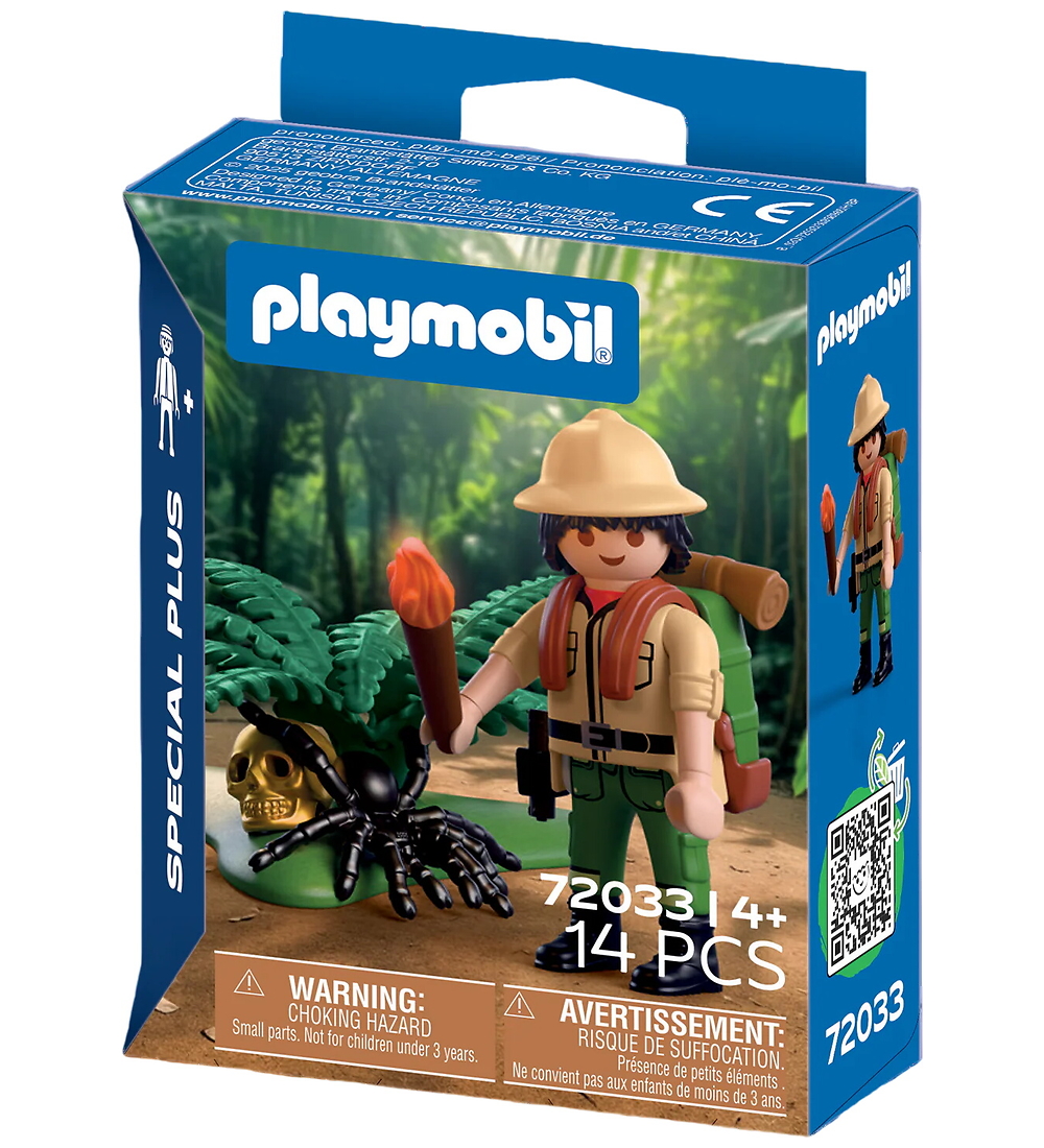 Playmobil SpecialPlus - Abenteurer - 14 Teile - 72033 - Playmobil - One Size - Spielzeugfiguren