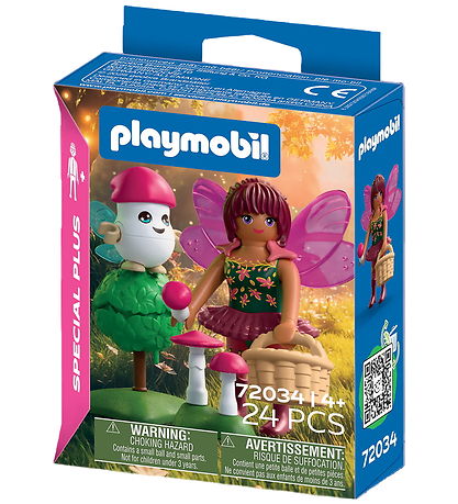 Playmobil SpecialPlus - Fairy with Cute Helper - 72034 - 24 Dele