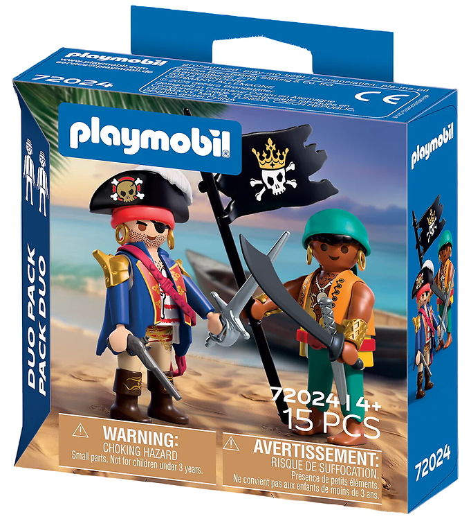Playmobil DuoPack - Pirater - 15 Dele - 72024