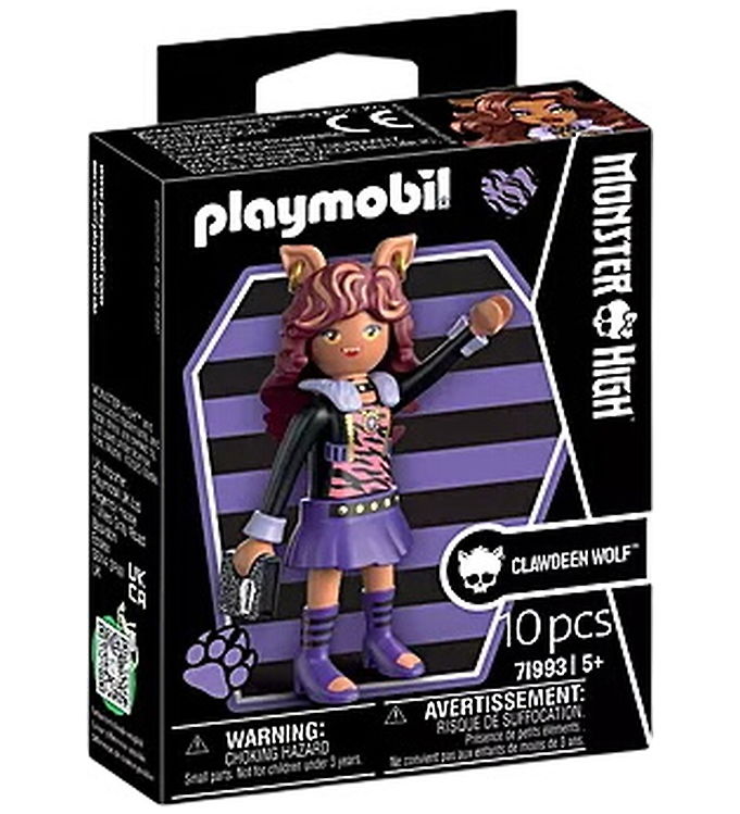 Playmobil Monster High - Clawdeen Wolf - 10 Dele - 71993