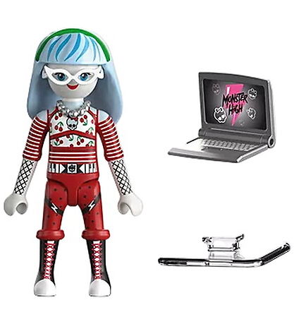 Playmobil Monster High - Ghoulia Yelps - 71997 - 8 Dele