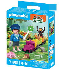 Playmobil Animals And Friends - Train Ride - 71951- 21 Dele