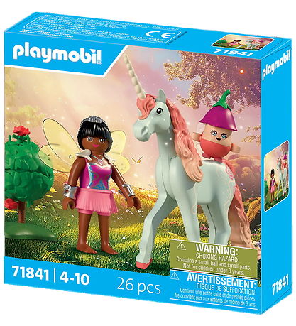 Playmobil Collectible Unicorn - Sky Rose with Fairy - 71841 - 26