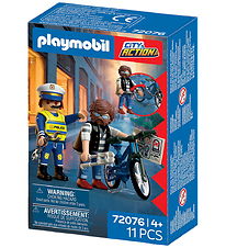 Playmobil City Action - Bicycle Theft - 72076 - 11 Dele
