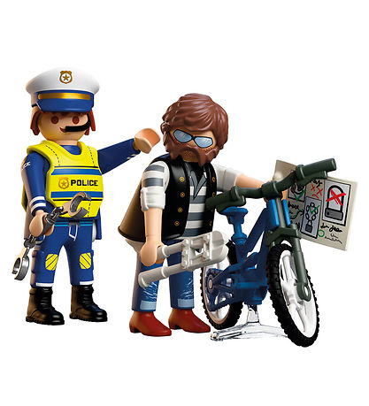 Playmobil City Action - Bicycle Theft - 72076 - 11 Dele