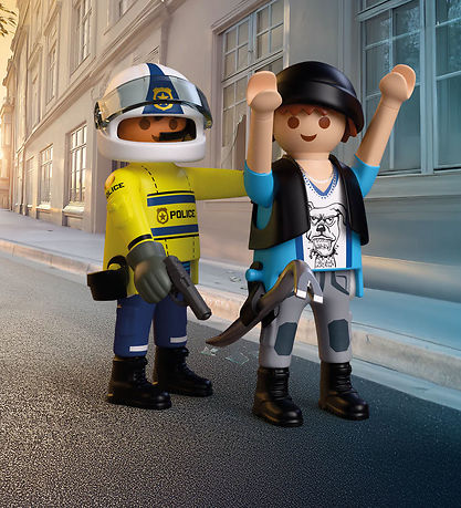 Playmobil City Action - Motorcycle Chase - 72079 - 17 Dele