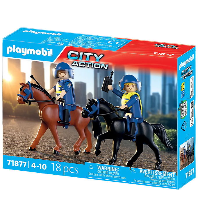Playmobil City Action - Politienhed - 18 Dele - 71877