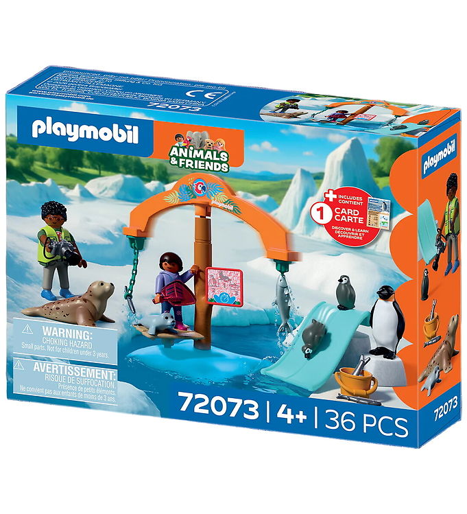 Playmobil Animals & Friends - Zoo: Is-ekspeditionen - 36 Dele -