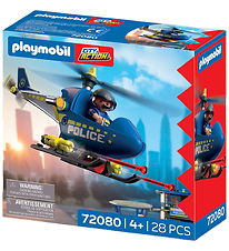 Playmobil City Action - Police Helicopter - 72080 - 28 Dele