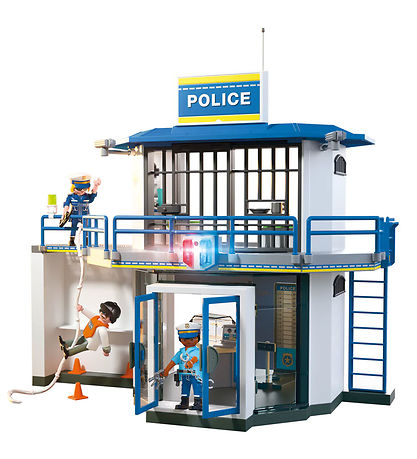 Playmobil City Action - Police Station with Investigation Room -