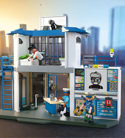 Playmobil City Action - Police Station with Investigation Room -
