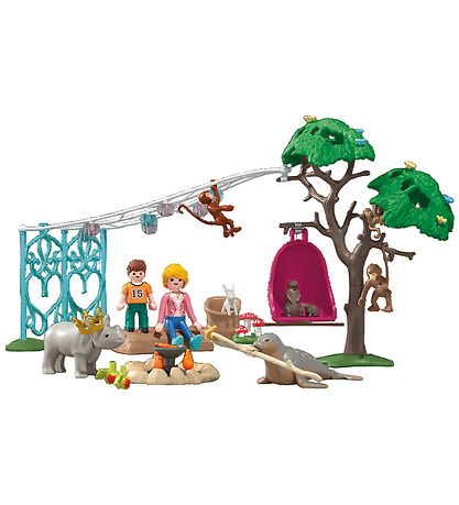 Playmobil Zoo - Birthday Party Fun - 71855 - 58 Dele