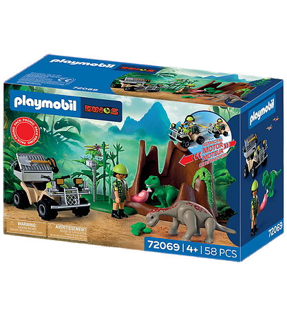 Playmobil - Dino Hideaway - 72069 - 58 Dele