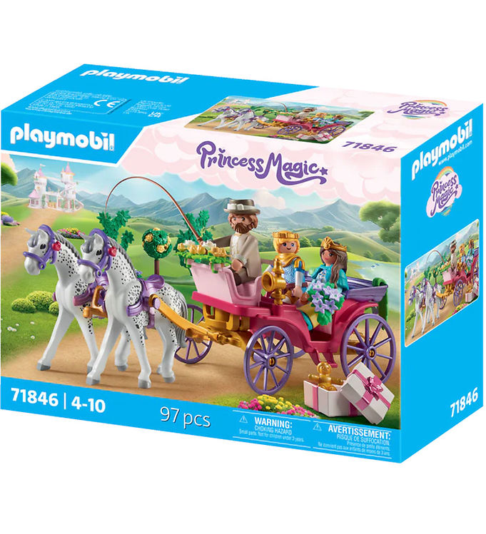 Playmobil Princess Magic - Karet med Heste - 71846 - 97 Dele