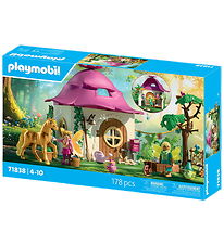Playmobil - Cozy Fairy Home with Golden Unicorn - 71838 - 178 De