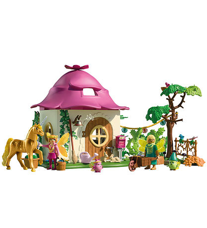Playmobil - Cozy Fairy Home with Golden Unicorn - 71838 - 178 De