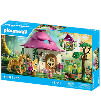 Playmobil - Cozy Fairy Home with Golden Unicorn - 71838 - 178 De