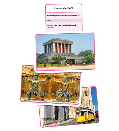 TACTIC kortspil - Verdens Hovedstæder