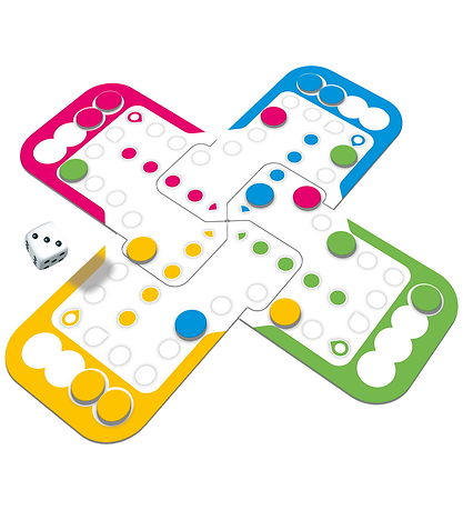 TACTIC Rejsespil - Ludo - Fia