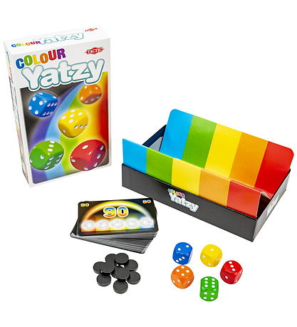 TACTIC Rejsespil - Colour Yatzy