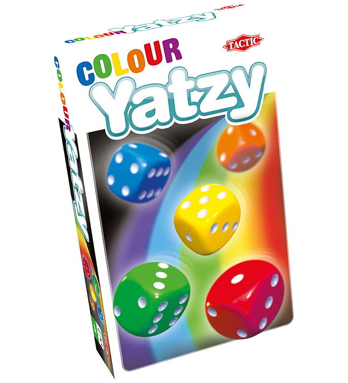TACTIC Rejsespil - Colour Yatzy