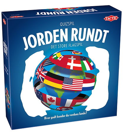 TACTIC Brætspil - Jorden Rundt