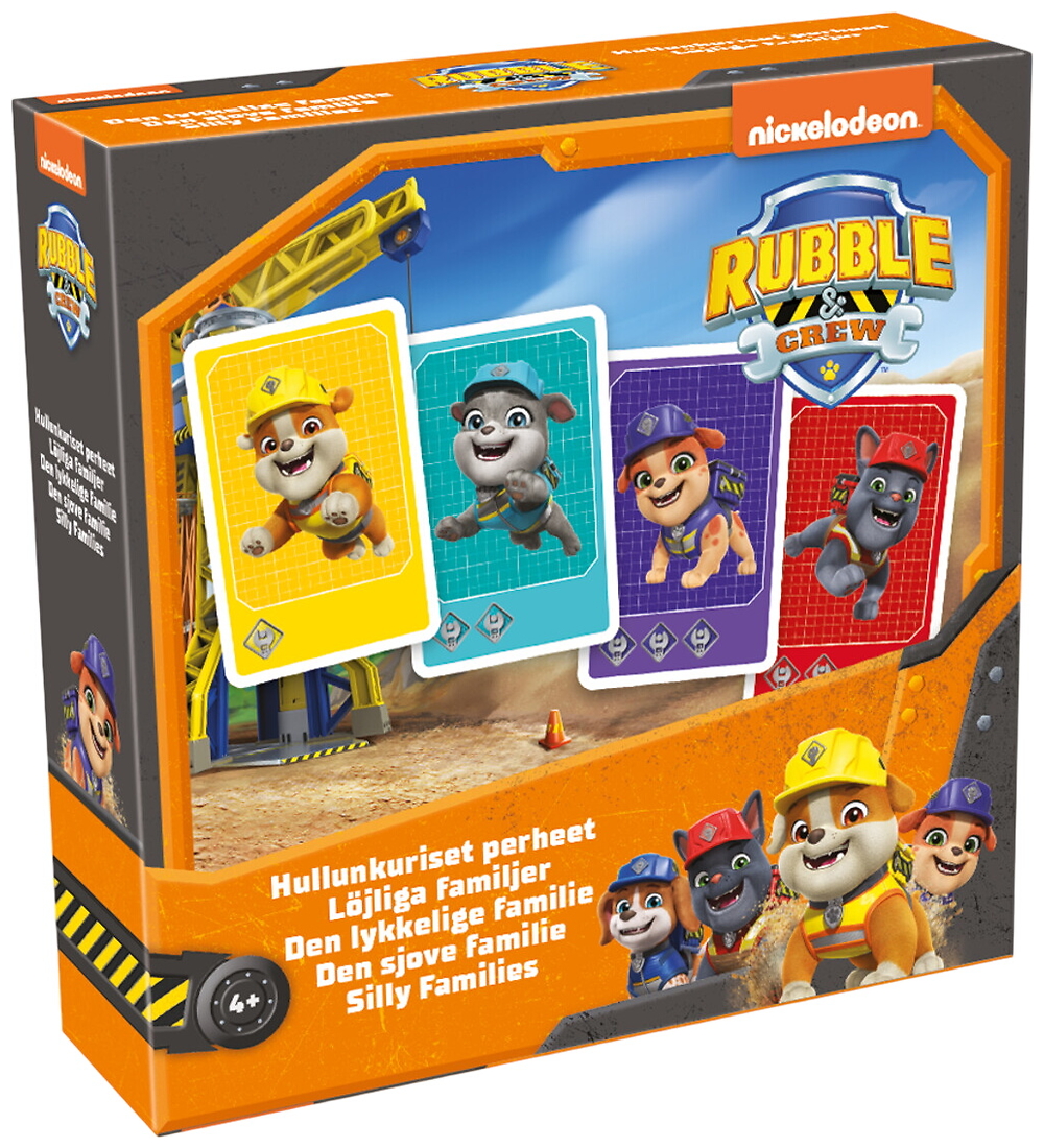 TACTIC Kartenspiel - Happy Familien - Rubble & Crew - TACTIC - One Size - Kartenspiel