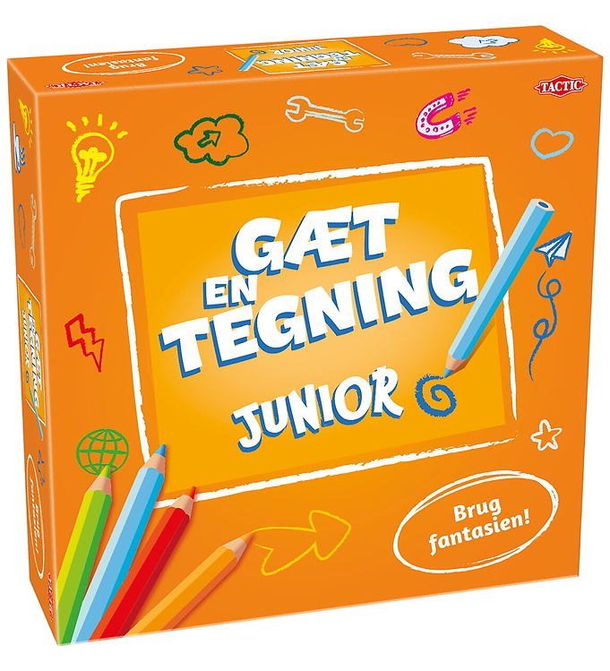 TACTIC Spil - Gæt en tegning - Junior
