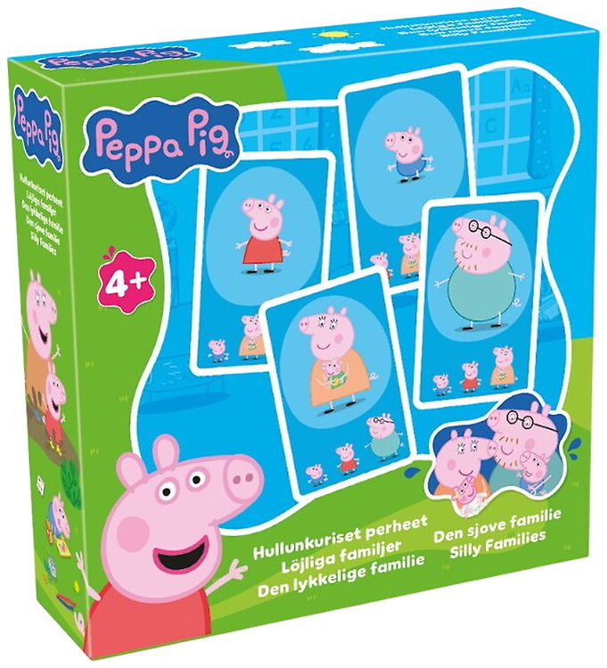 TACTIC Kortspil - Happy Families - Gurli Gris