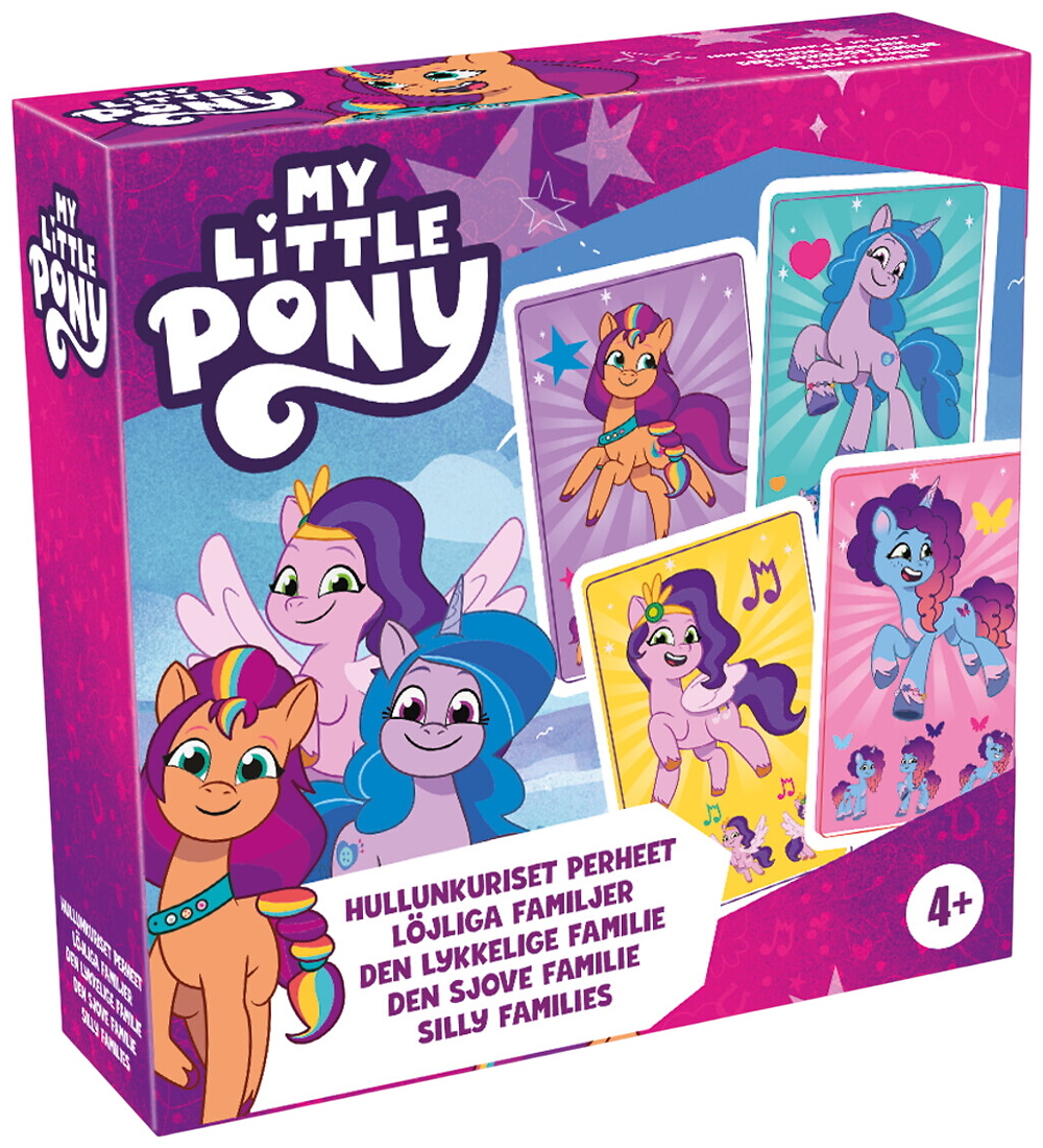 TACTIC Kartenspiel - Happy Familien - My Little Pony - TACTIC - One Size - Kartenspiel
