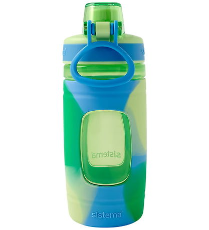 Sistema Drikkedunk - Soft Grip Bottle 473 ml. - Grøn/Blå