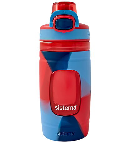 Sistema Drikkedunk - Soft Grip Bottle 473 ml. - Rød/Blå