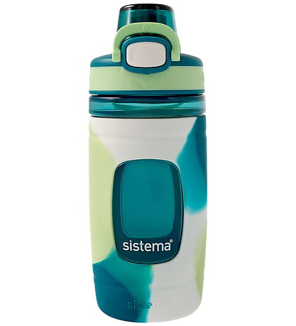 Sistema Drikkedunk - Soft Grip Bottle - 473 ml - Grøn/Hvid