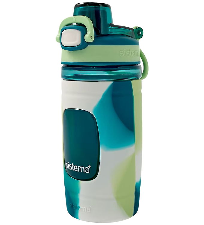 Sistema Drikkedunk - Soft Grip Bottle 473 ml. - Grøm/Hvid