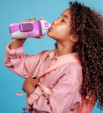 Sistema Drikkedunk - Soft Grip Bottle 473 ml. - Lilla/Grøn