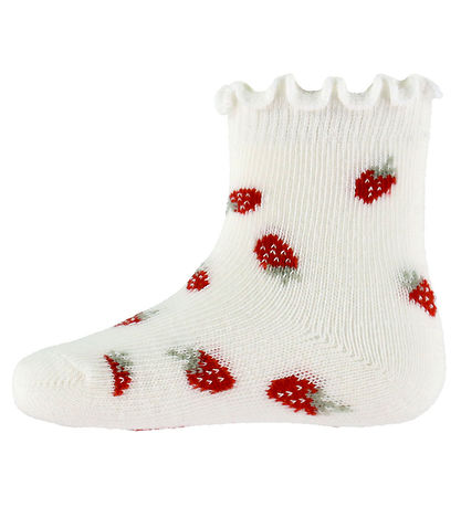 Name It Strømper - 2-pak - NbfJuberry - Cloud Dancer/Cradle Pink