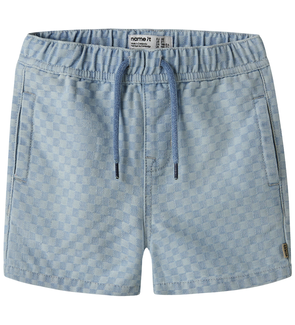 Name It Shorts - Denim - NmmBen - Medium+ Blue Denim - Name It - 3 Jahre (98) - Shorts