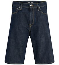Jack & Jones Shorts - JjiAlex JJNorrebro - Blue Denim/Raw Denim