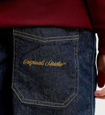 Jack & Jones Shorts - JjiAlex JJNorrebro - Blue Denim/Raw Denim