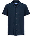 Jack & Jones Skjorte - JJGlobal - Navy Blazer