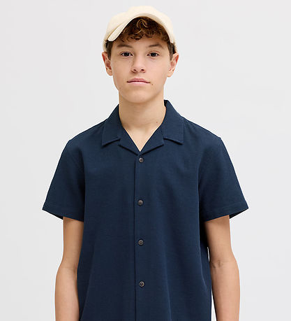 Jack & Jones Skjorte - JJGlobal - Navy Blazer