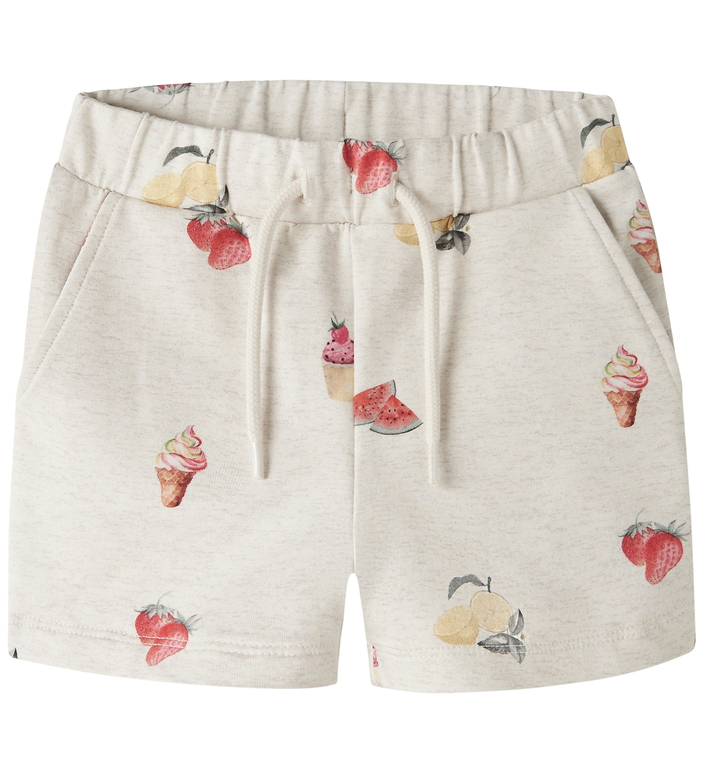 Name It Sweatshorts - NmfJovina - Peyote Melange - Name It - 3 Jahre (98) - Shorts