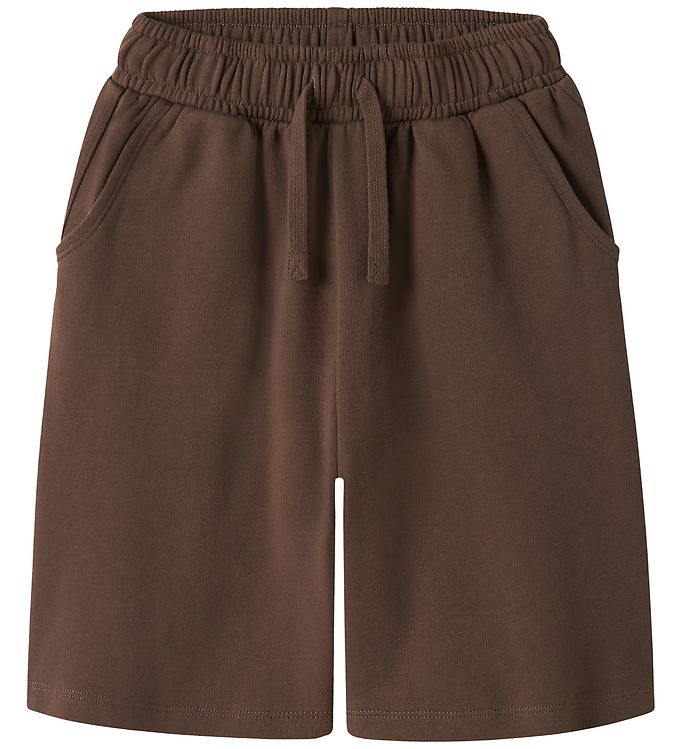 Name It NkmJoni - Børn Sweatshorts - Brun - 128