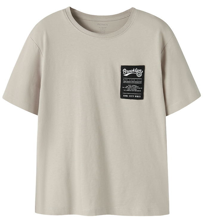 Name It NkmVector - T-shirt - Beige - 146-152